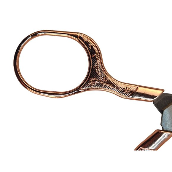 Rose Gold Embroidery Scissors, Precision Sewing Shears, Stainless Steel Thread S - Picture 5 of 7
